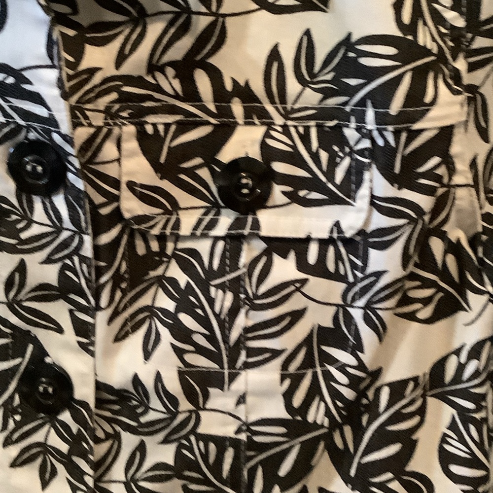 Napa Valley‎ Leaf Print Women's Jacket, button front - Picture 5 of 10